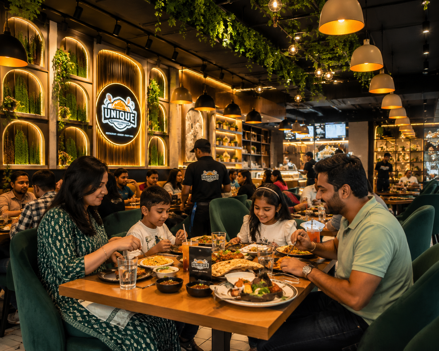 Unique multicuisine restaurant banner 2