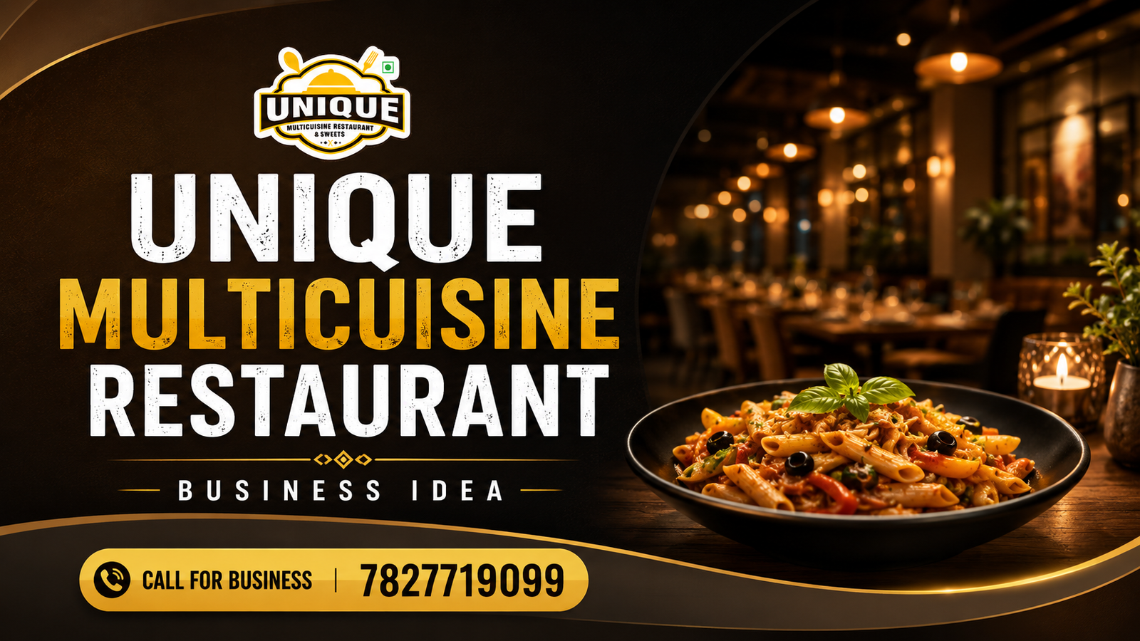 Unique Multicuisine Restaurant Franchise in Meerut